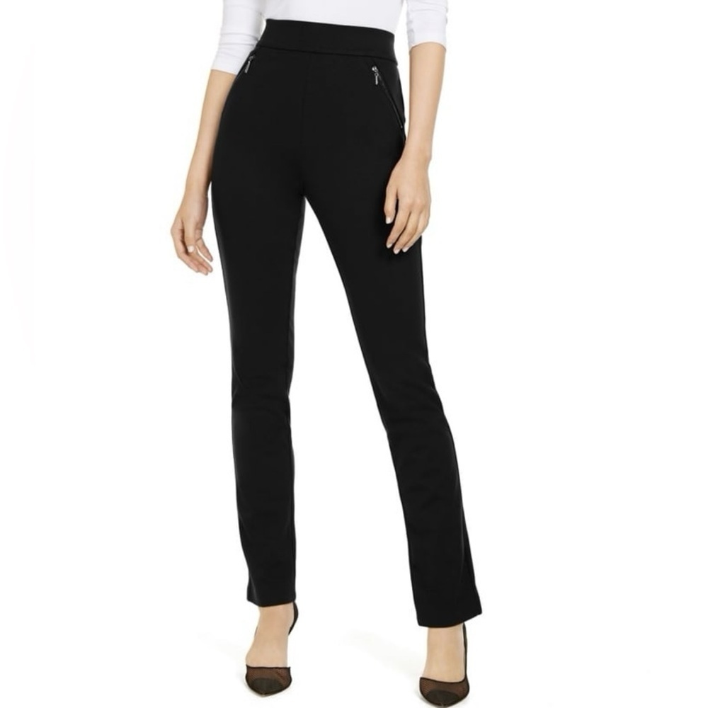 I.N.C. International Concepts Women's Zip-Pocket Pants SZ 10